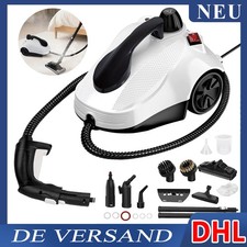 2000W Profi Dampfreiniger Dampfdruck Dampfbesen Reinigungsmaschine mit 16Zubehör
