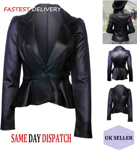 Neu damen bikerjacke - neu, crop