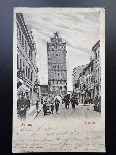 Foto anklam steinstraße - foto,
