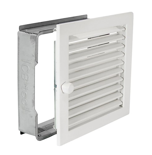 Warmluftgitter 2323 weiss - w,