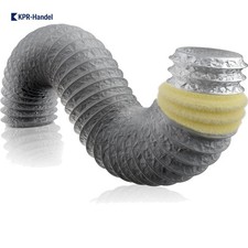 Effektiver 75mm Lüftungsschlauch - Geräuschreduzierende Alu Flexrohr-Lösung 1,2m