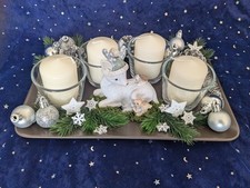 Adventskranz adventsgesteck - adventskranz,