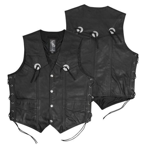 Motorrad lederweste custom - motorrad,