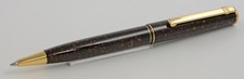 Vintage Diplomat Attache Kugelschreiber braun ballpoint pen brown marbled