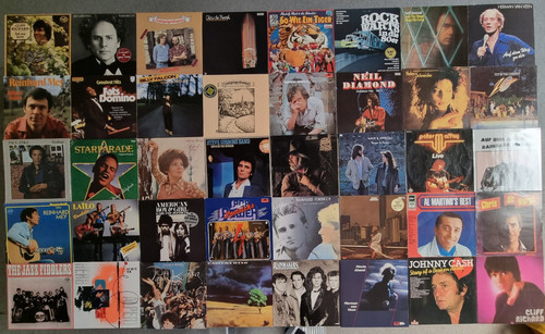 40x vinyl rock - vinyl, lp