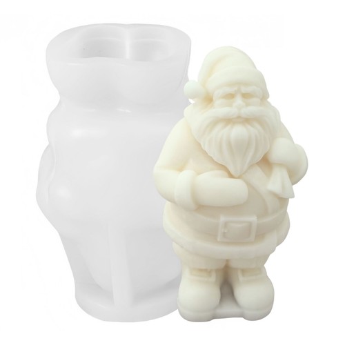 Kerzenform weihnachtsmann aus - kerzenform,