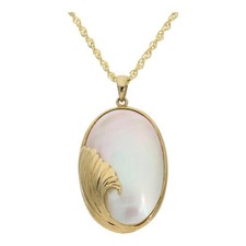 Mabeperlen Anhänger Gold 333