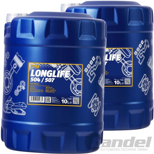 Liter 30 mannol - 2x, 5w-30