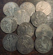 1918-1932 Weimarer Republik Historische Satirische Token : Zufällige Auswahl!