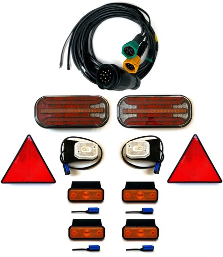 Anhängerbeleuchtung set led - anhängerbeleuchtung,