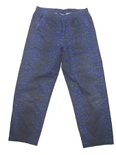 Denim & Co Jeans Leopardenmuster blau schwarz Gr. M 38 Jeans Damenhose Hose