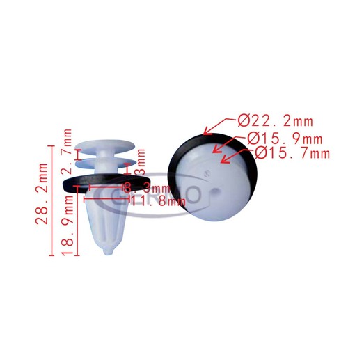 Befestigungs clip - x, befestigungs-clip