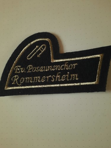 Aufnäher posaunenchor - aufnäher,