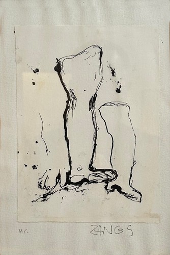 Herbert zangs radierung - herbert,