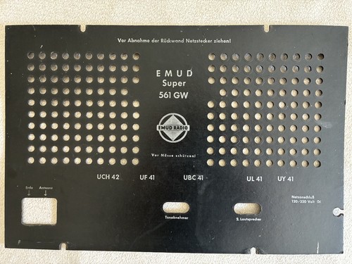 Radio rückwand emud super - radio-rückwand,