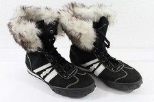 Graceland BooS/ Stiefel Gr. EU 36 Schwarz/ Weiß Damen Schuhe #S0127