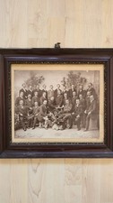 Alter Foto,  Gruppenfoto aus