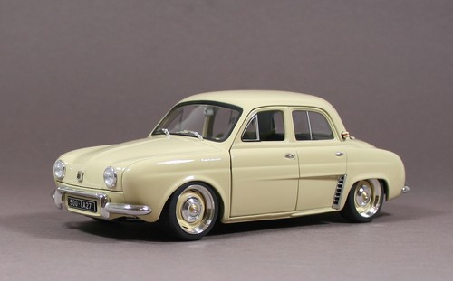 Renault dauphine beige 1958 - renault,