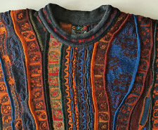 Original Coogi 3D Wolle Strick Kunst, Sweater Made in Australia, Pullover Gr.XL
