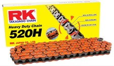 Motocross Kette orange passt