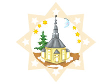 Fensterbild Deko "Seiffener