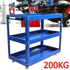 3 Etagen Werkstattwagen Werkzeugwagen Rollwagen Montagewagen Wagen Werkstatt DE