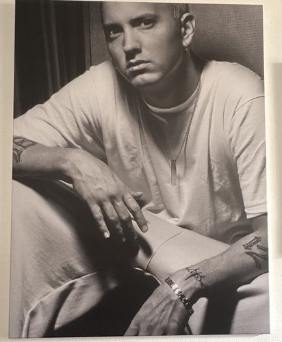 Eminem schwarzweiß porträt - schwarzweiß,
