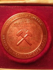 DDR Bergbau Jubiläum Medaille