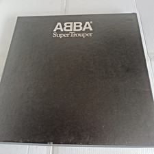 ABBA SUPER TROUPER L/E VINYL RECORD BOX SET + BOOK (ABBOX1) VG+ FREE UK P+P LOOK