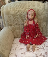 Götz Künstlerpuppe/ Sammler Puppe ca. 80cm groß