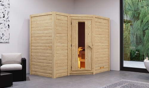 Sauna saunakabine massivholz - saunakabine,