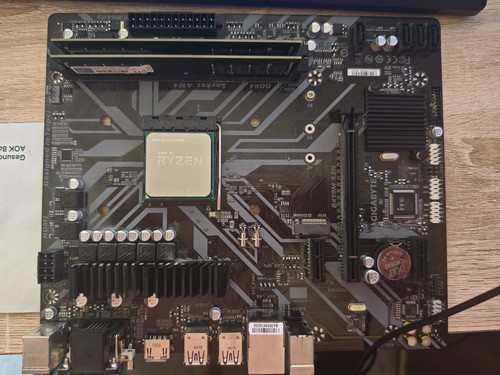 Mainboard cpu ram gigabyte - mainboard, ram,