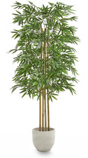 Maia Shop Kunstpflanze Künstlicher Bambus Kunstpflanze Kunstbaum 150 cm665