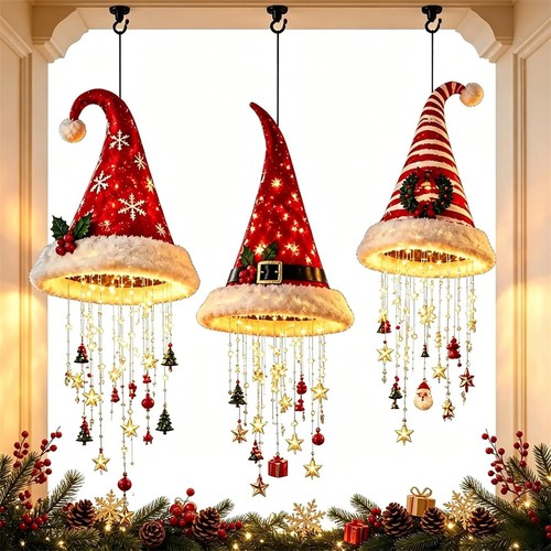Beleuchtete weihnachtsmann - beleuchtete,