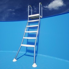 Hochbeckenleiter Edelstahl V2A