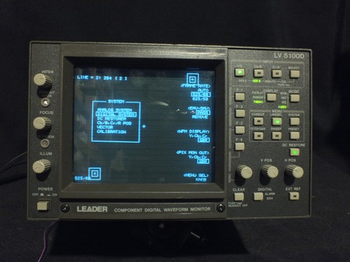 Leader lv5100d waveform - leader,