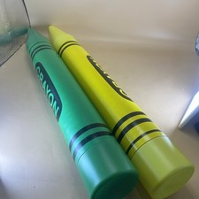 Vintage Large Crayon Coin