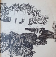 Zeichnung, Tinte- / Bleistift