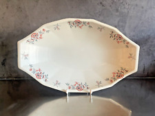 Porzellan Schüssel Schlaggenwald Servierschale Fleischplatte Art-Déco Artdeko