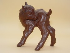 Vintage Keramik Zicklein, Ziege, Lamm