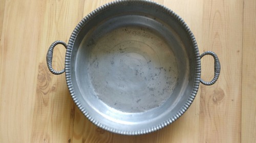 Alte antike zinnschale - antike,