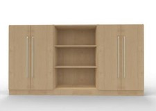Büroschrankwand 240 cm breit