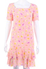 Escada seidenkleid 2xl rosa - escada,