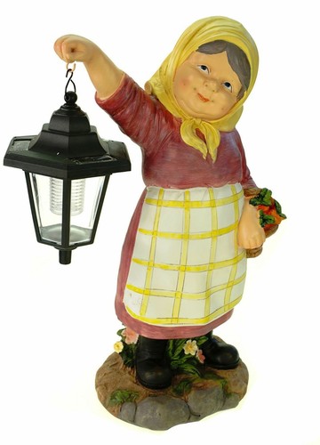 Oma edeltraud mit solarlaterne - edeltraud,