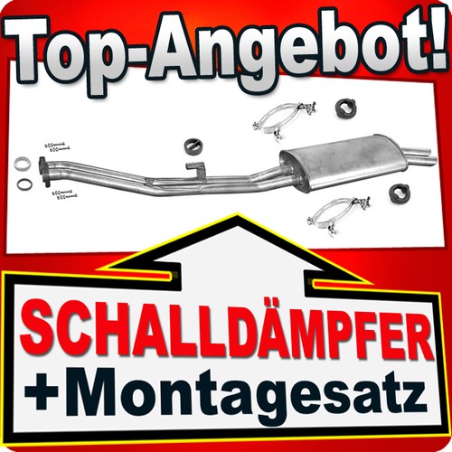 Auspuff für bmw 320 - auspuff, (e30)