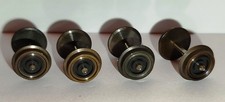 4 Stück Roco 40198 Radsatz DC NEM Gleichstrom für Personenwagen DM 11 mm wie Neu