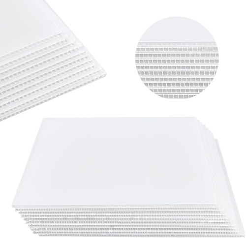 Bögen wellplastik platten - 10,