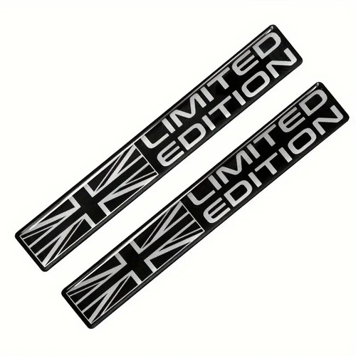 Gel aufkleber union jack - 2x,