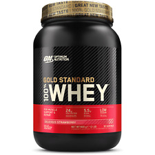 Optimum Nutrition 100% Gold Standard Whey 900g Muskelaufbau (46,66€/Kg)