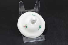 Seltmann Weiden Alt Dresden Perlenrand Beerenmotiv Deckel für Kaffeekanne weiß